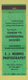 Matchbook Cover - EJ Morris Photography Erie PA