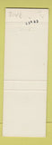 Matchbook Cover - Ralph Backenstoes Insurance