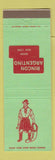 Matchbook Cover - Rincon Argentino Miami FL New York City WEAR