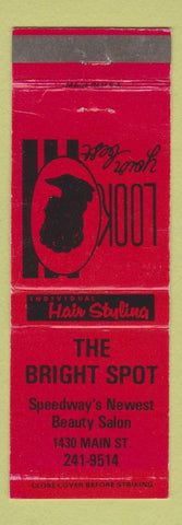 Matchbook Cover - Bright Spot Salon Speedway IN? RED