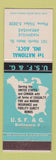 Matchbook Cover - USF&G Insurance Nashville AR
