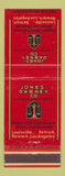 Matchbook Cover - Jones Dabney Lacquers Varnishes Louisville KY Detroit MI