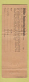 Matchbook Cover - Utilities Engineering Chicago IL