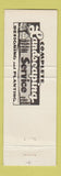Matchbook Cover - Jay's Gardening Center Flowers Milford OH TEAL