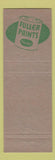 Matchbook Cover - WP Fuller Paints Wallpaper Glass