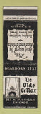 Matchbook Cover - Ye Olde Cellar Chicago IL WEAR