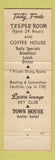 Matchbook Cover - Town House Motor Hotel Kansas City MO