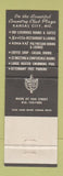 Matchbook Cover - Plaza Inn Kansas City MO
