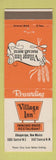 Matchbook Cover - Village Inn Pancake House Albuquerque NM