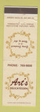 Matchbook Cover - Art's Deli Studio City CA