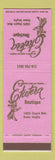 Matchbook Cover - Etcetera Boutique Shaker Heights IL
