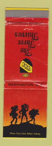 Matchbook Cover - The Three Thieves Washington DC WEAR