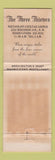 Matchbook Cover - The Three Thieves Washington DC WEAR