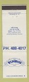 Matchbook Cover - Wedgwood Restaurant Venice FL WEAR