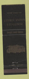 Matchbook Cover - Positively Maine Street South Paris ME