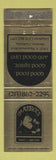 Matchbook Cover - The Abbots Restaurant Downey CA