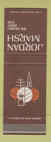 Matchbook Cover - Jordan Marsh Store New England SAMPLE