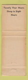 Matchbook Cover - Rawlins Bucking Horse Lodge WY
