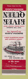 Matchbook Cover - River Queen Bradenton FL