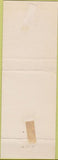 Matchbook Cover - Williamsville Beauty Shop Scotlandville LA girlie blue