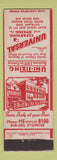 Matchbook Cover - Universal Cleansing and Dyeing Cleveland OH