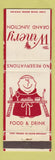 Matchbook Cover - The Winery Grand Junction Colorado WEAR