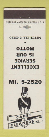 Matchbook Cover - Cadet Cleaners Milwaukee WI