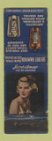 Matchbook Cover - Secret D'Amour Hair Tonic girlie WEAR