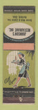 Matchbook Cover - Johnson's Restaurant Hartford CT girlie WEAR