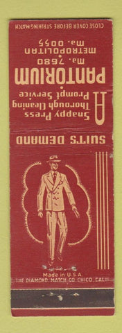 Matchbook Cover - Pantorium Cleaning