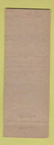 Matchbook Cover - Pantorium Cleaning