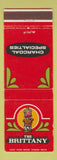 Matchbook Cover - Brittany Lubbock Austin TX Joplin MO Tulsa Oklahoma City OK