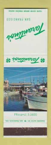 Matchbook Cover - Tarantino's San Francisco CA