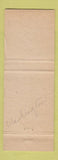 Matchbook Cover - Checkerboard Seattle WA Chuck Pomianek Ernie Steele WEAR
