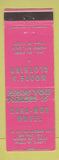 Matchbook Cover - Casa Mor Motel Morro Bay CA Moore's Clothing PINK