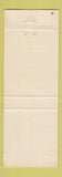 Matchbook Cover - Redding Lodge CA ORANGE