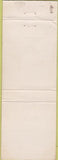 Matchbook Cover - Berger's Pharmacy Elizabeth NJ yellow WORN