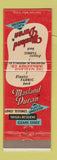 Matchbook Cover - Masland Duran Fabric plastic upholstery Mocksville NC