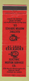 Matchbook Cover - Electric Motor Service Berlin WI