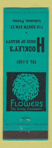 Matchbook Cover - Hockley's House of Beauty Lebanon PA