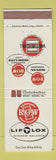 Matchbook Cover - MW Distributors Reocky Mount VA Windows