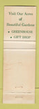 Matchbook Cover - Patrica Murphy's Candlelight Restaurant Westchester NY WEAR