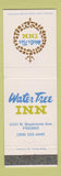 Matchbook Cover - Water Tree Inn Fresno CA