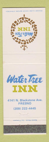 Matchbook Cover - Water Tree Inn Fresno CA