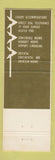 Matchbook Cover - Embassy Motel Detroit MI