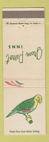 Matchbook Cover - Green Parrot Inns Kirkwood MO