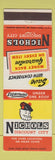 Matchbook Cover - Nichols Discount City Stores Corning Elmira Auburn Herkimer NY