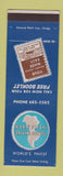 Matchbook Cover - North Shore Driving School Chicago IL SAMPLE