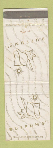 Matchbook Cover - Buffums' Santa Ana Long Beach CA