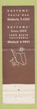 Matchbook Cover - Buffums' Santa Ana Long Beach CA